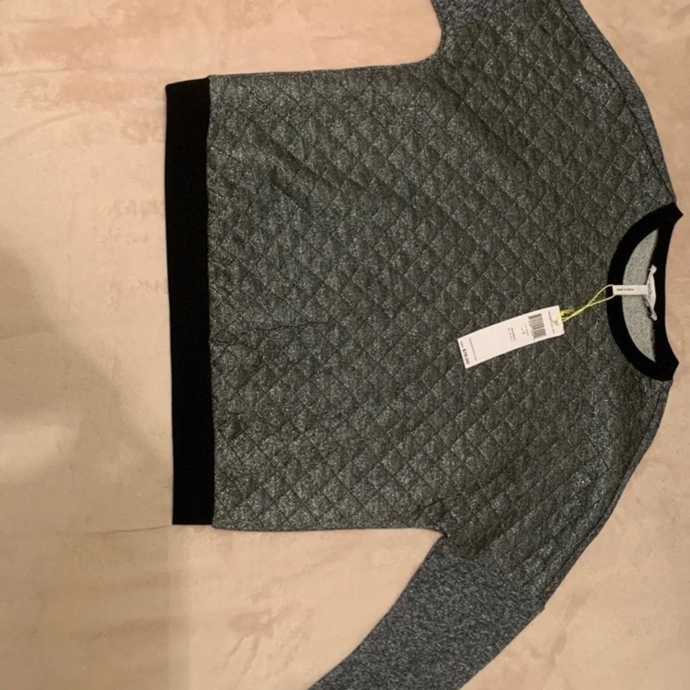 silver long sleeve